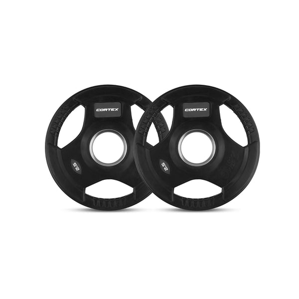 CORTEX BN-11 Exercise FID Bench + 85kg Olympic Tri-Grip Weight Plate and Dumbbell Package Cortex