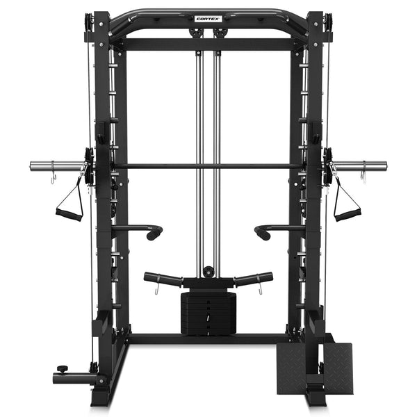 CORTEX SM-20 6-in-1 Power Rack with Smith & Cable Machine Cortex