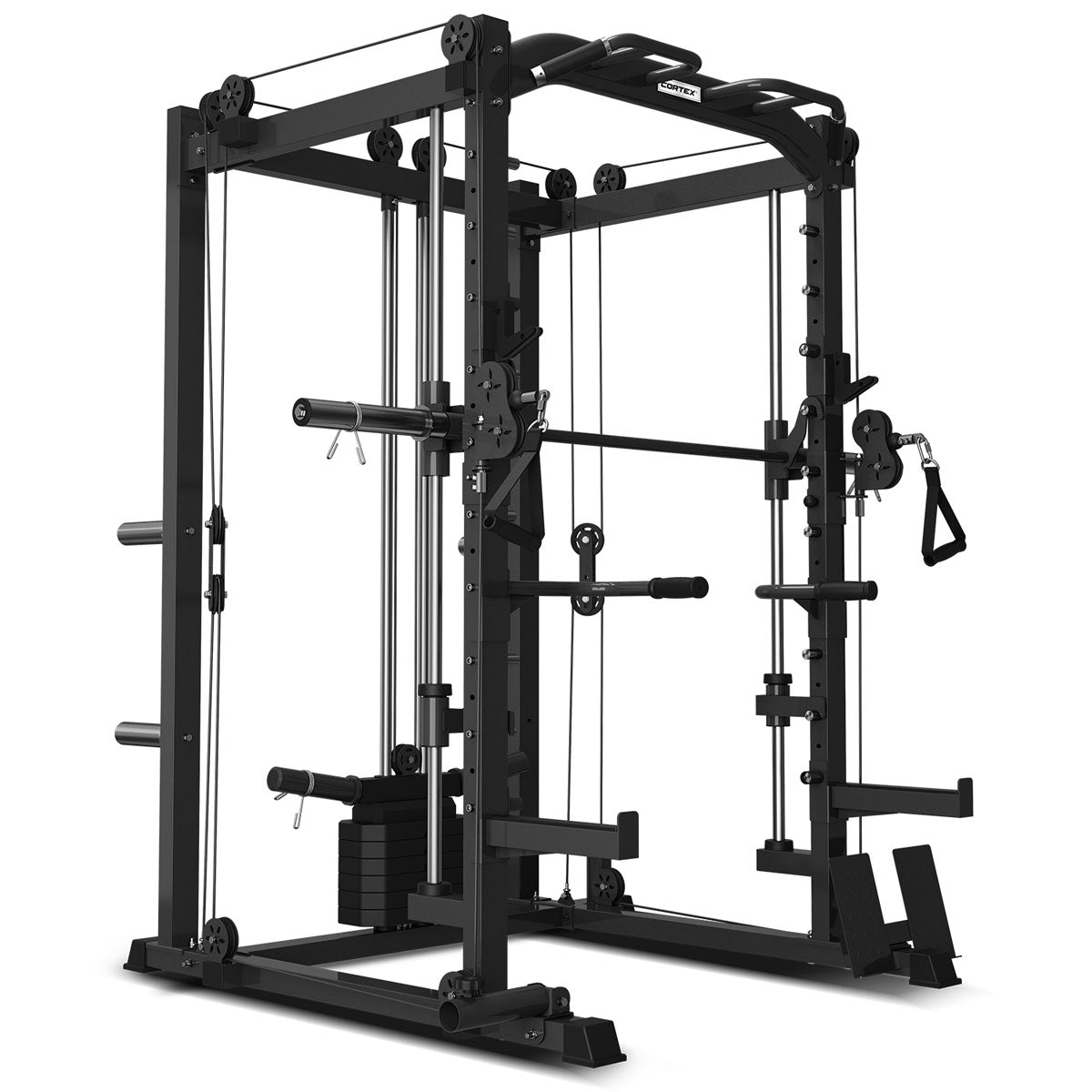 CORTEX SM-20 6-in-1 Power Rack with Smith & Cable Machine Cortex