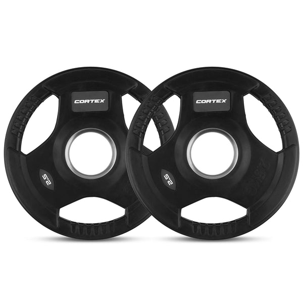 CORTEX SR-10 Squat Rack Package + 100kg Olympic Tri-Grip Weight Plates Package Cortex