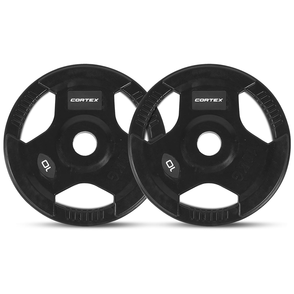 CORTEX SR-10 Squat Rack Package + 100kg Olympic Tri-Grip Weight Plates Package Cortex