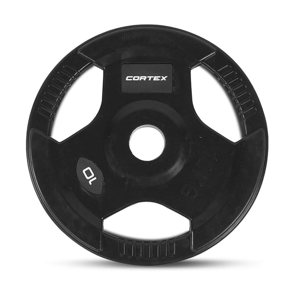 CORTEX 80kg Tri-Grip 50mm Olympic Plate Set Cortex