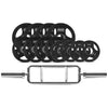 CORTEX 40kg Tri Bar Olympic Weight Set 50mm