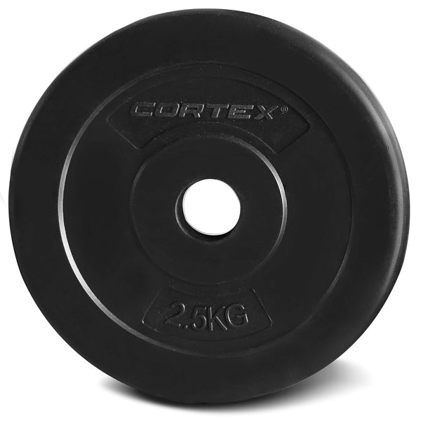 CORTEX 2.5kg EnduraShell Standard Weight Plates 25mm (Set of 4) Cortex