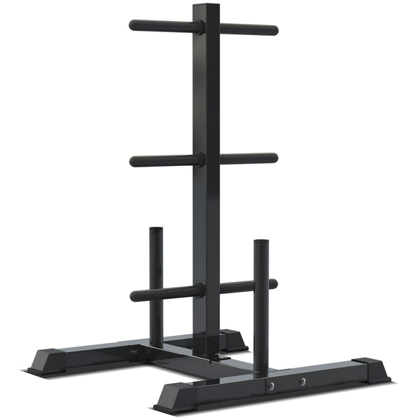 CORTEX 90kg EnduraCast Barbell Weight Set with Weight Tree Cortex