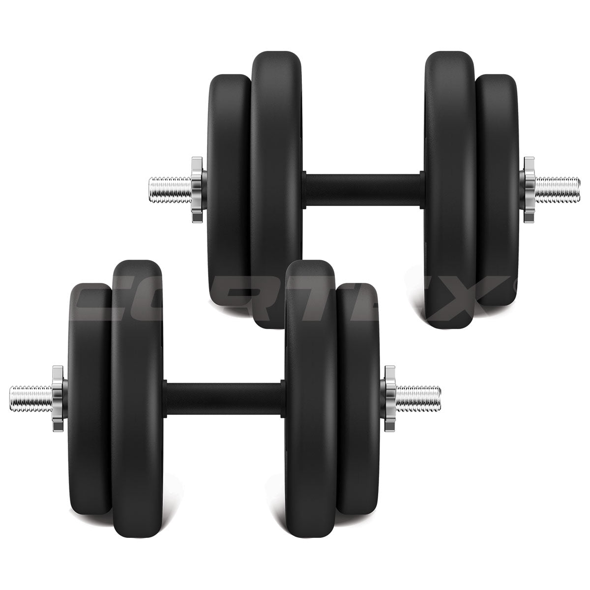 CORTEX 40kg EnduraCast Dumbbell Weight Set Cortex