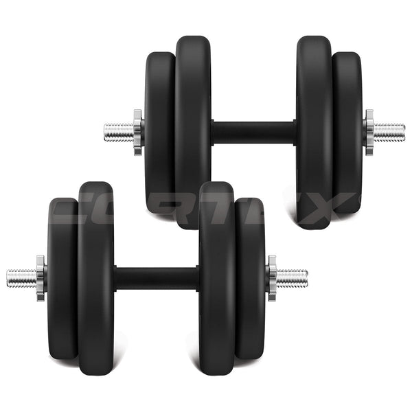 CORTEX 40kg EnduraCast Dumbbell Weight Set Cortex