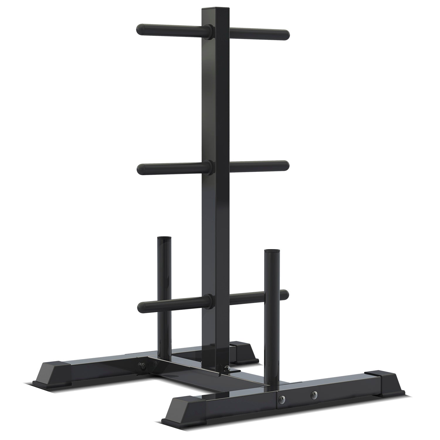 CORTEX 90kg Tri-Grip Standard Barbell Weight Set with Weight Tree 25mm Cortex