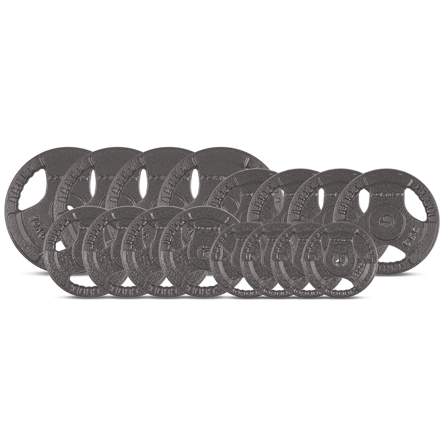 CORTEX 75kg Tri-Grip 25mm Standard Weight Plate Set Cortex