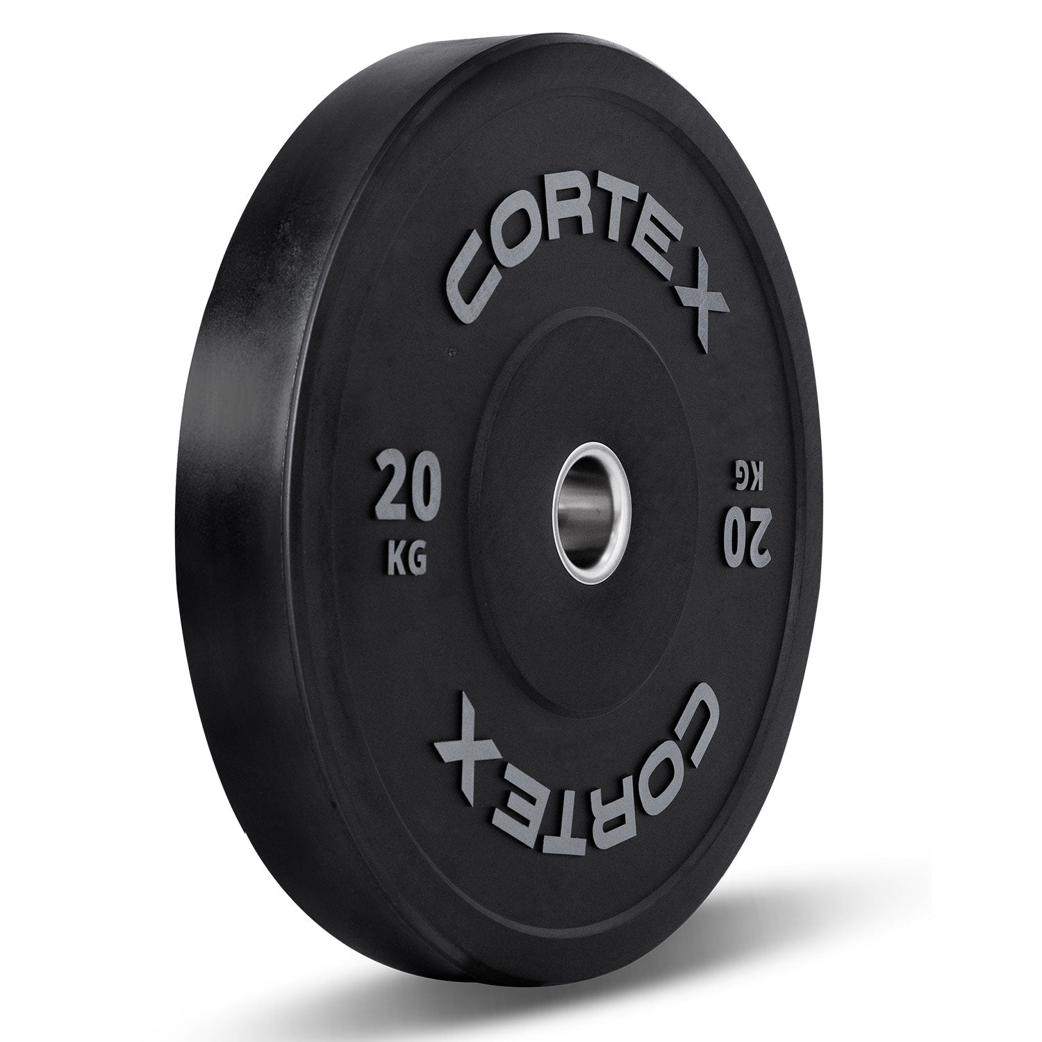 CORTEX 70kg Black Series V2 Rubber Olympic Bumper Plate Set 50mm Cortex