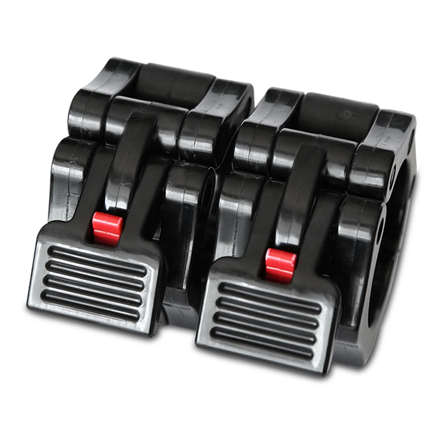 CORTEX 90kg Black Series V2 Rubber Olympic Bumper Plate Set 50mm with SPARTAN100 Barbell Cortex