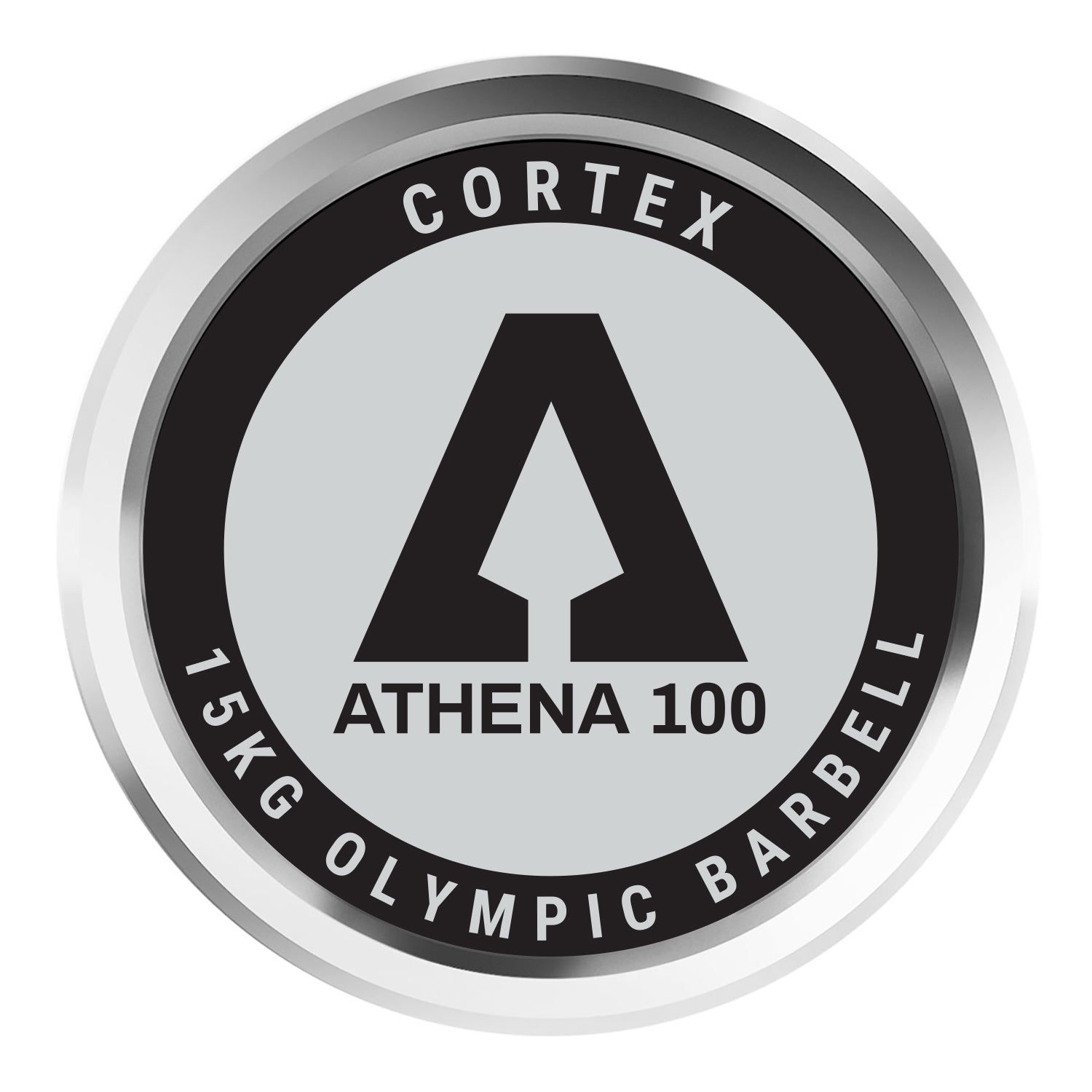 CORTEX ATHENA100 200cm 15kg Womens' Olympic Barbell With Spring Collars Cortex
