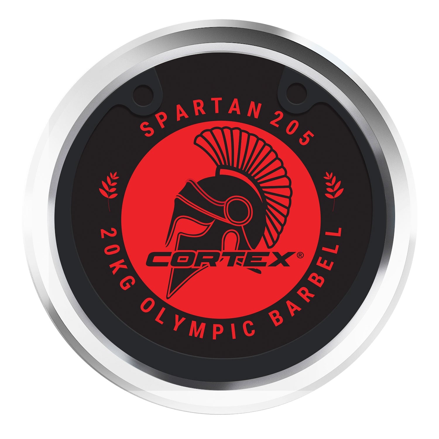 CORTEX SPARTAN205 7ft 20kg Olympic Barbell (Hard Chrome) Cortex
