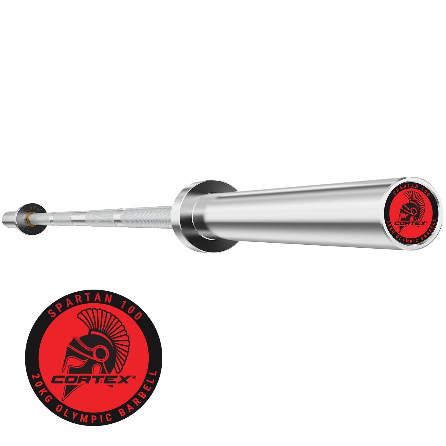 CORTEX SPARTAN100 7ft 20kg Olympic Barbell Cortex