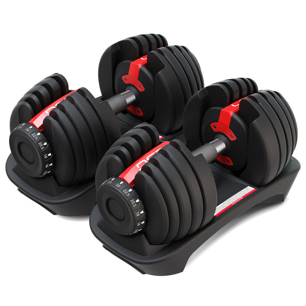 LSG Adjustable Dumbbells 2.5kg-24kg (Pairs) lsg
