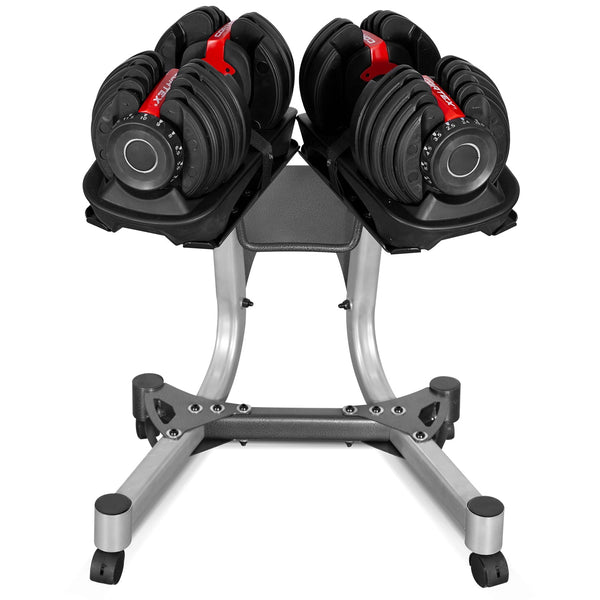 CORTEX 52.5lbs Adjustable Dumbbell Pair with Stand Cortex