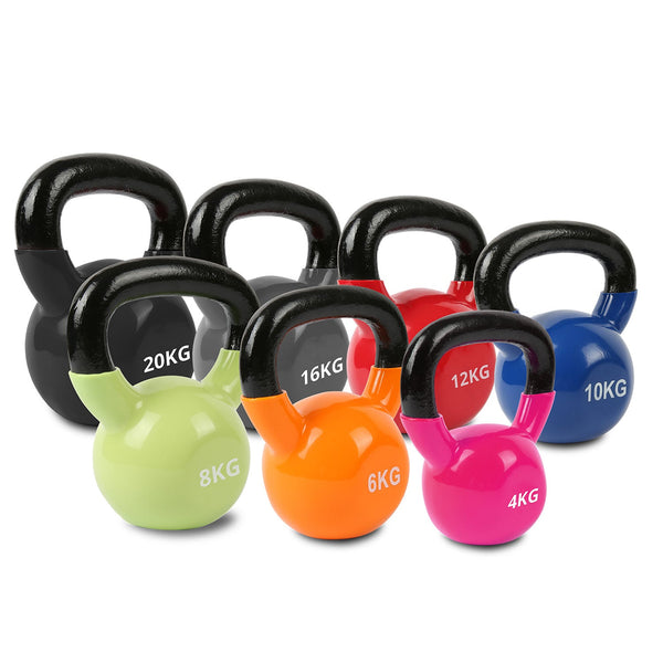 CORTEX 4kg-20kg Kettlebell Set Vinyl Cortex