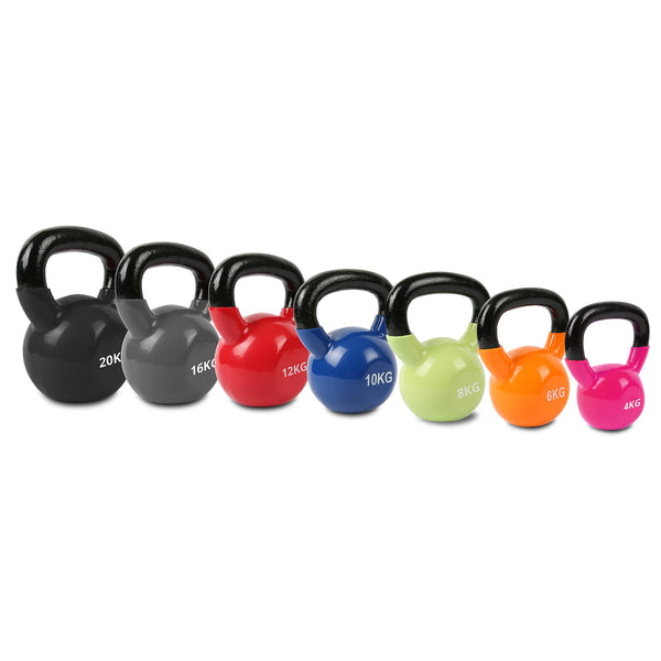CORTEX 4kg-20kg Kettlebell Set Vinyl Cortex