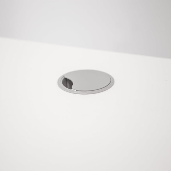 Lifespan Fitness ErgoDesk AUTO Series Automatic Standing Desk 150cm in White & Black Lifespan