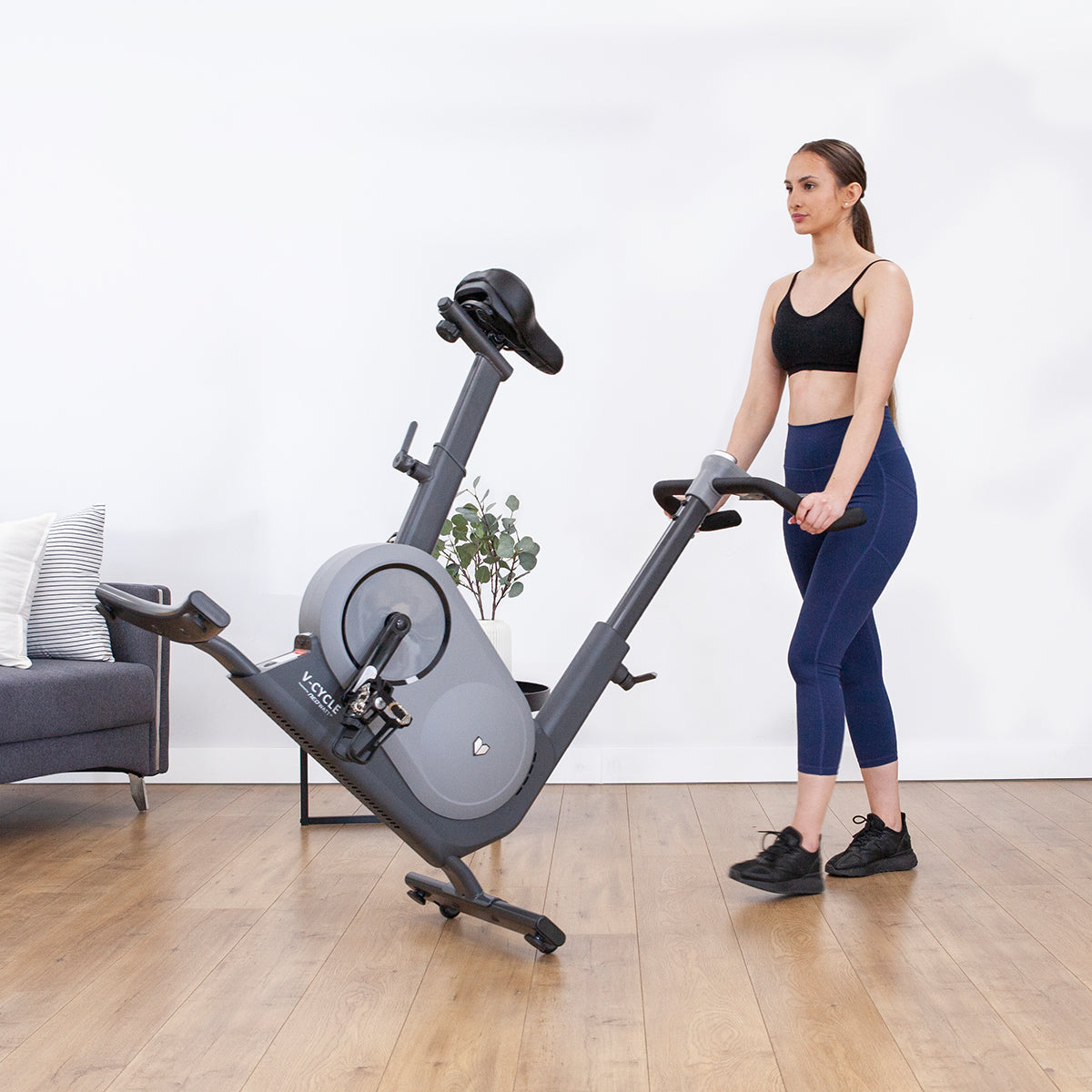 Lifespan Fitness V-Cycle Smart Exercise Bike with NeoWatt Lifespan
