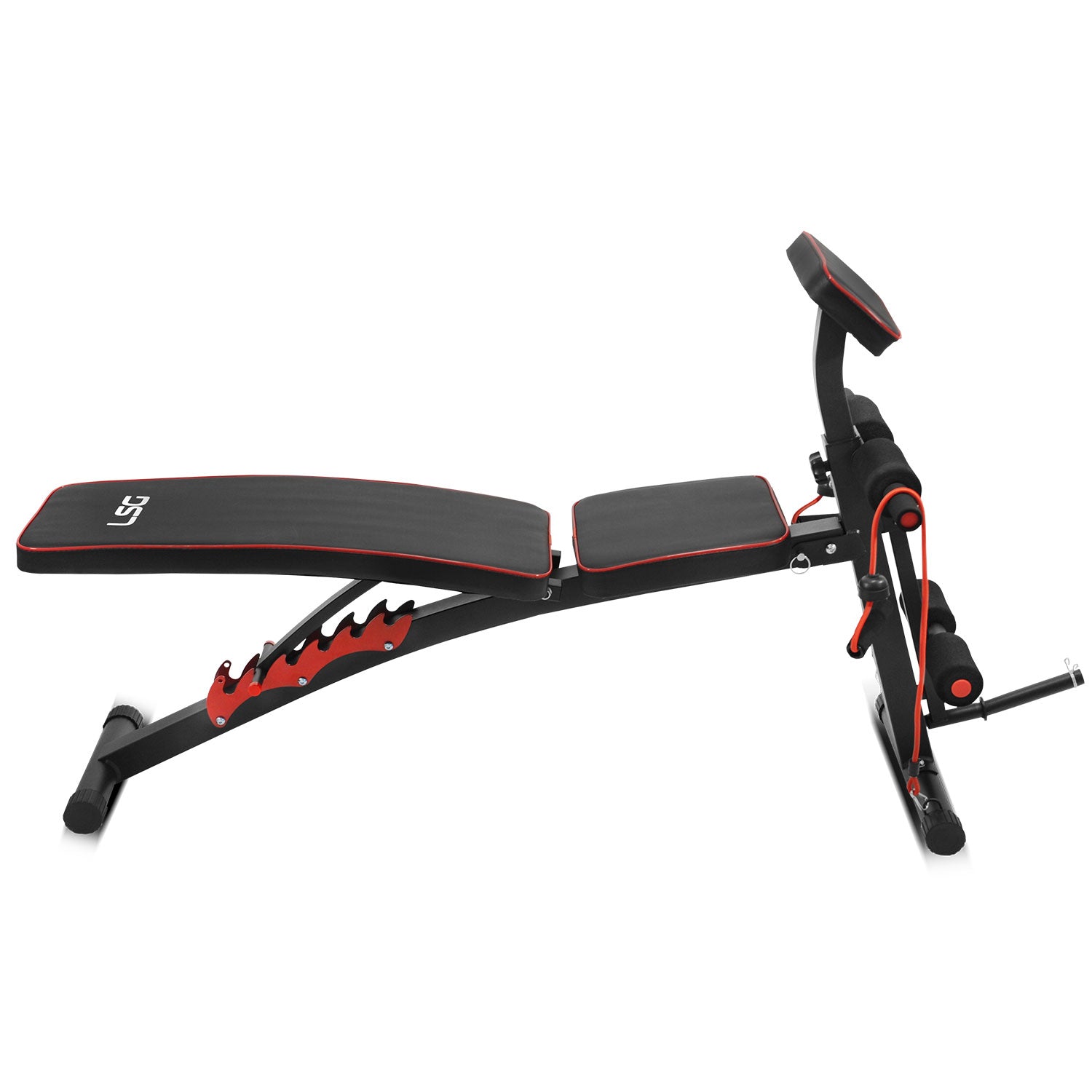 LSG GBN-007 6 Level FID Bench with Preacher Pad lsg