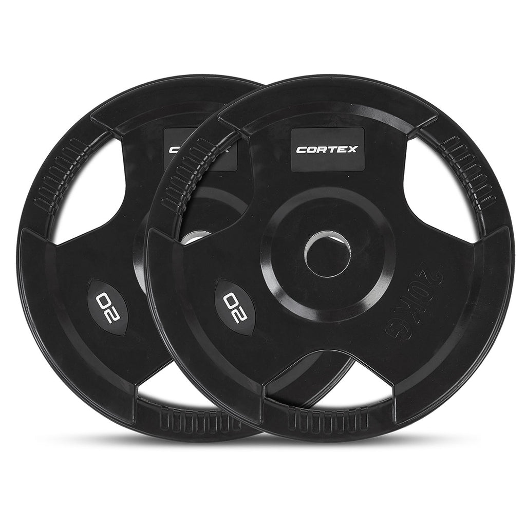 LSG GRK100 with FID Bench and 90kg Olympic Bars and Tri-Grip Weights lsg