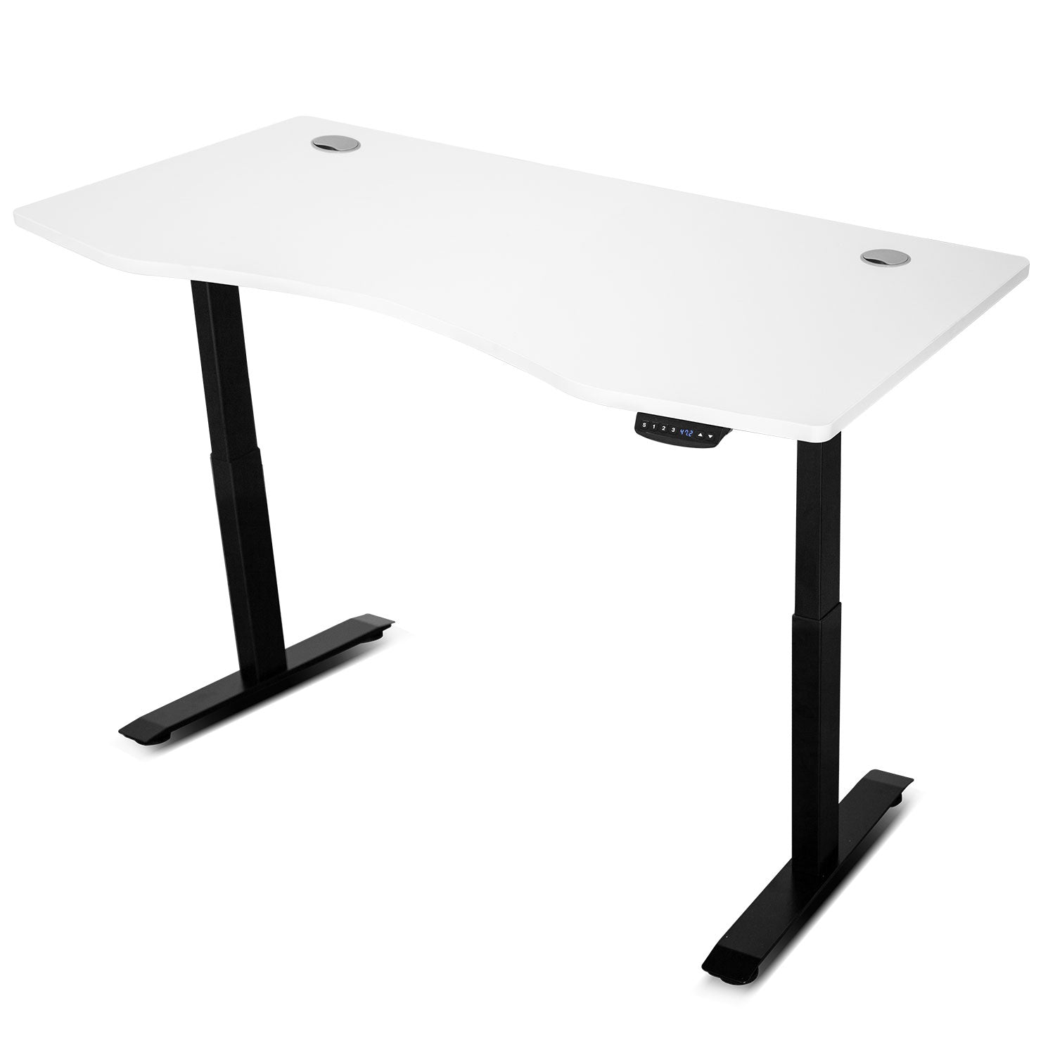 LSG Nimbus Walking Pad Treadmill + ErgoDesk Automatic Standing Desk 1500mm (White) lsg