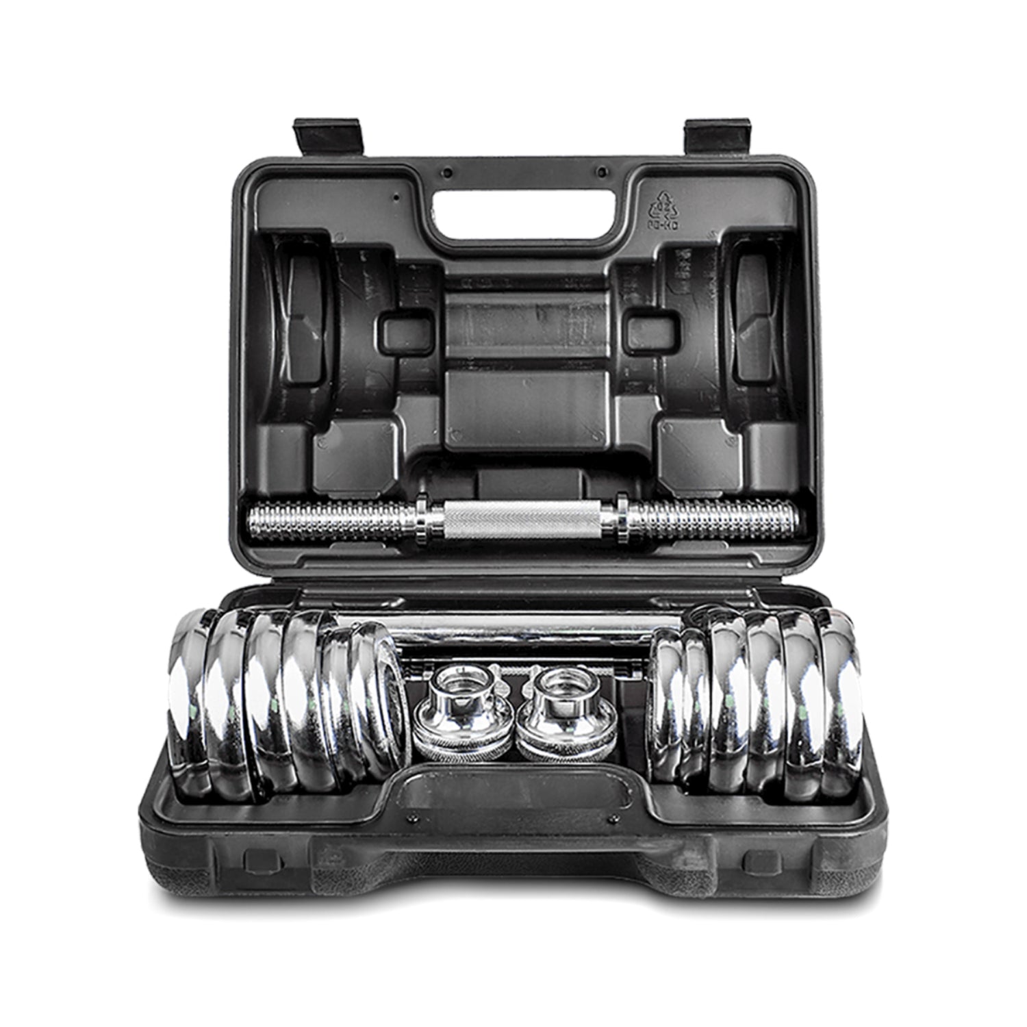 LSG 2-in-1 Dumbbell Barbell Set with Case 30kg lsg