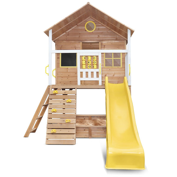 Lifespan Kids Warrigal Cubby House - Yellow Slide Lifespan