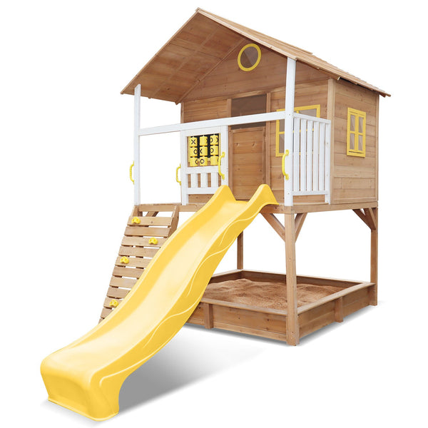 Lifespan Kids Warrigal Cubby House - Yellow Slide Lifespan