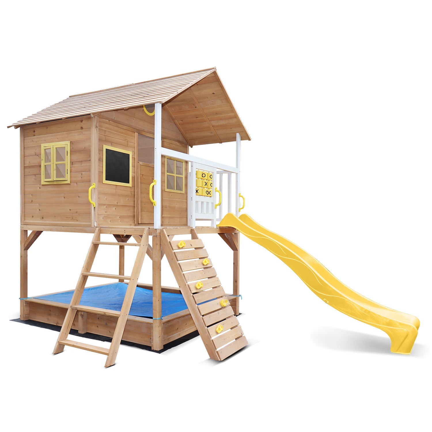 Lifespan Kids Warrigal Cubby House - Yellow Slide Lifespan