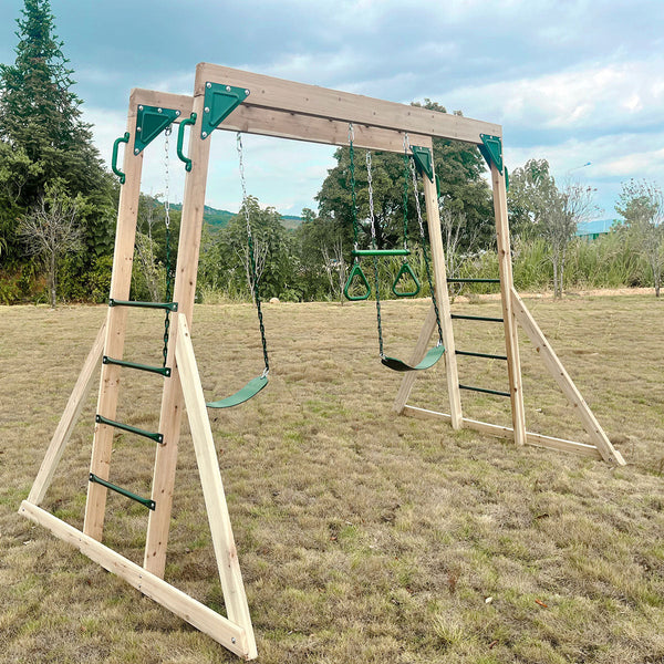Lifespan Kids Daintree 2-in-1 Monkey Bars & Swing Set Lifespan