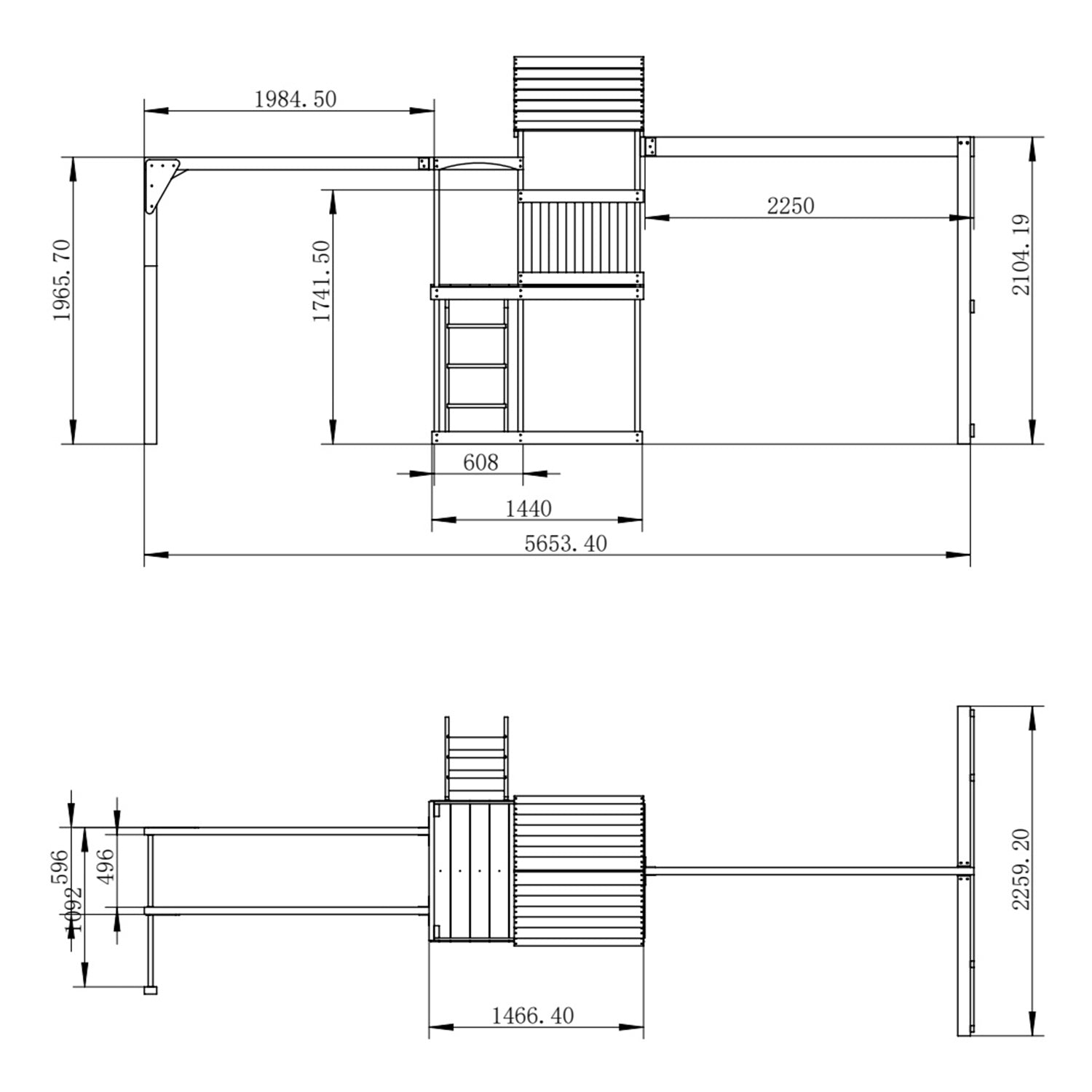 Lifespan Kids Coburg Lake Play Centre with Yellow Slide Lifespan