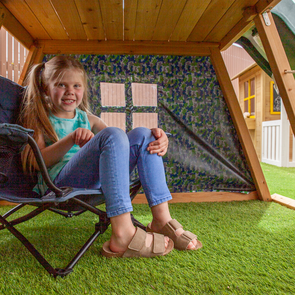 Lifespan Kids Cooper Climbing Frame with 1.8m Green Slide Does not apply