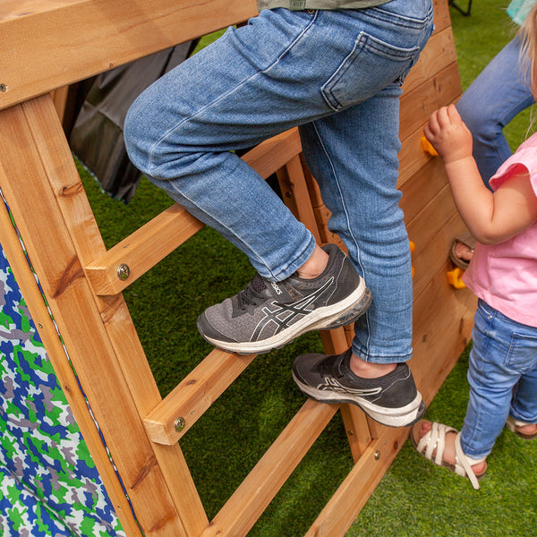 Lifespan Kids Cooper Climbing Frame with 1.8m Green Slide Does not apply