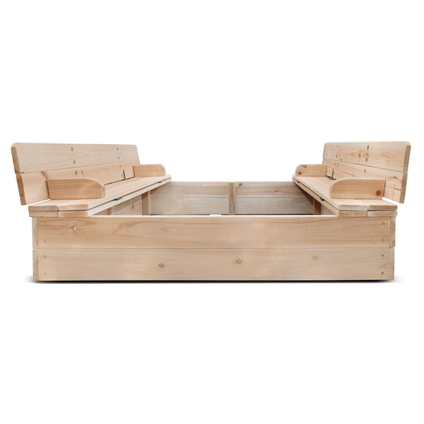 Lifespan Kids Strongbox 2 Square Sandpit Lifespan