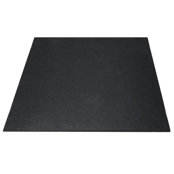 CORTEX 10mm Commercial Bevelled Edge Rubber Gym Tile Mat (1m x 1m) - Set of 6 Cortex