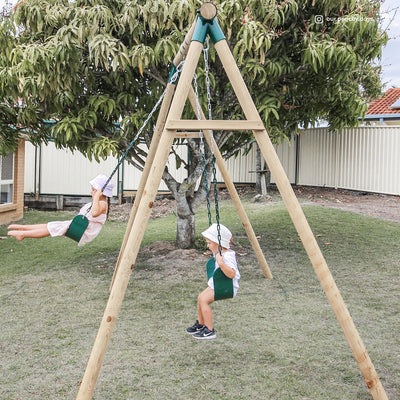 Lifespan Kids Amber 3 Double Belt Swing Set