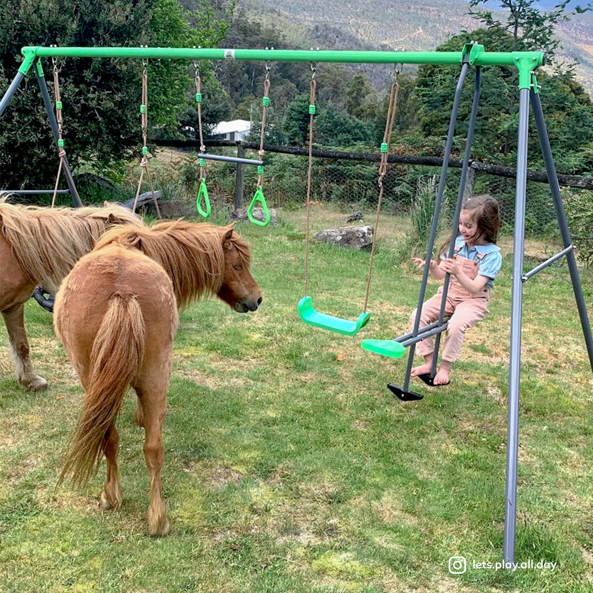 Lifespan Kids Lynx 4 Station Swing Set Lifespan