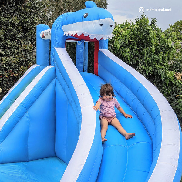 Lifespan Kids Sharky Slide & Splash Inflatable Lifespan