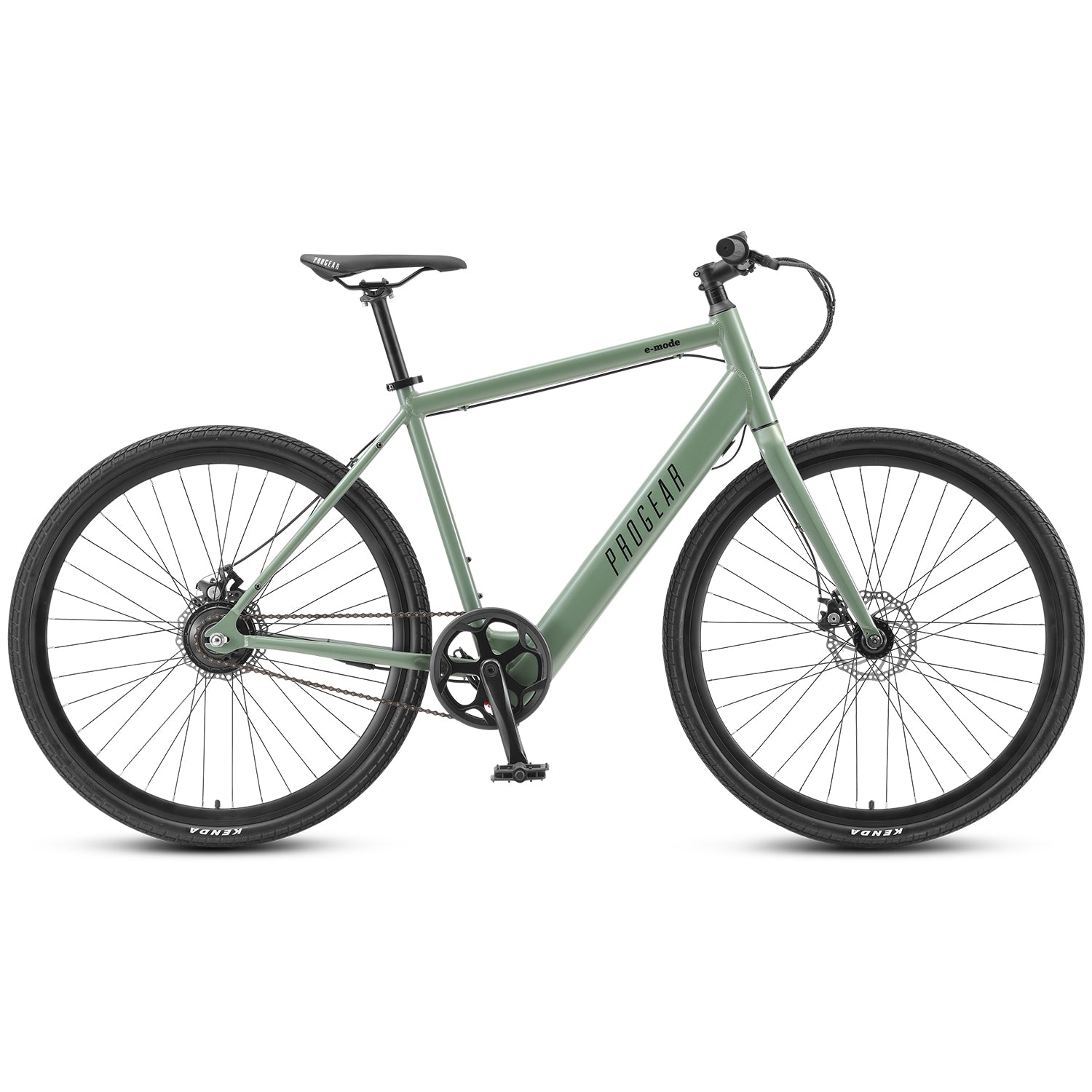 Progear Bikes E-Mode Urban E-Bike 700c*53cm in Olive Progear