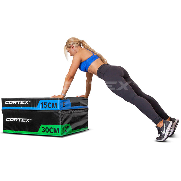 CORTEX Soft Plyo Box Modular Stackable 15cm, 30cm, 45cm, 60cm Cortex