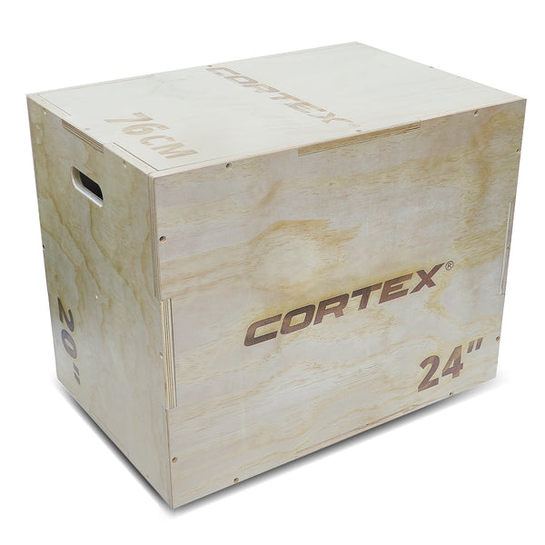 CORTEX 3-in-1 Wooden Plyo Box Cortex