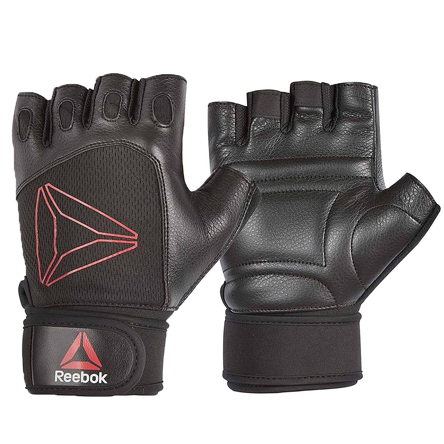 Reebok Lifting Gloves Small in Black & Red Reebok