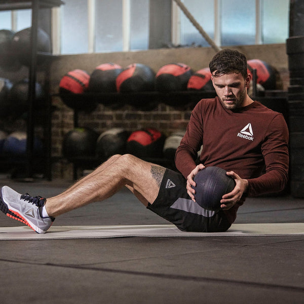 Reebok Training Mat 1.73m*0.61m*7mm in Grey Reebok