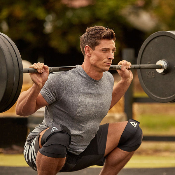 Reebok Knee Wraps in Black Reebok