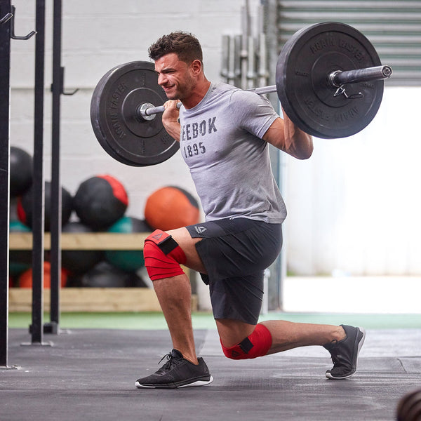 Reebok Knee Wraps in Red Reebok