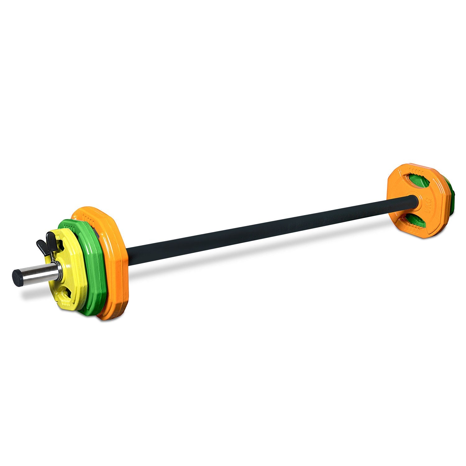 CORTEX 20kg Studio/Pump Weight Set With Barbell Cortex