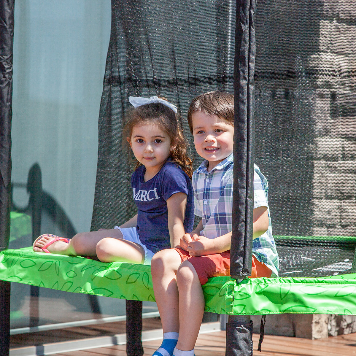 Lifespan Kids 7ft Springless Hoppy 2 Trampoline Set Lifespan