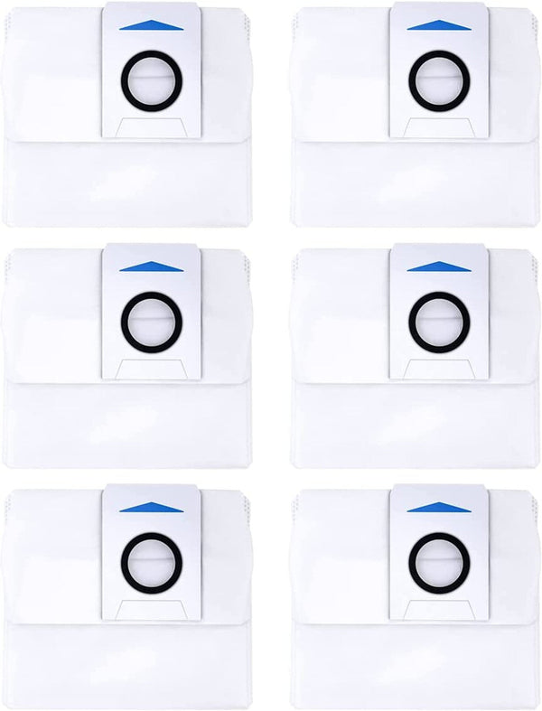 6 X Auto Empty Station Dust Bags For Ecovacs Deebot X1 Omni Series Robots Does not apply